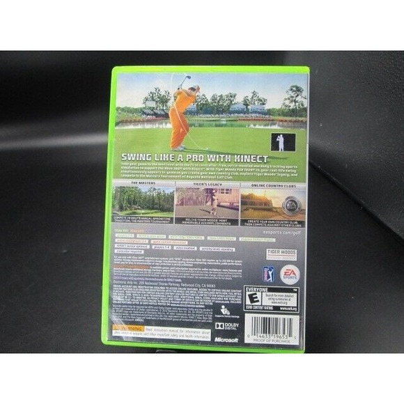 XBox 360 EA‎ Sports, Tiger Woods PGA Tour 13.  NO MANUAL - Picture 4 of 9